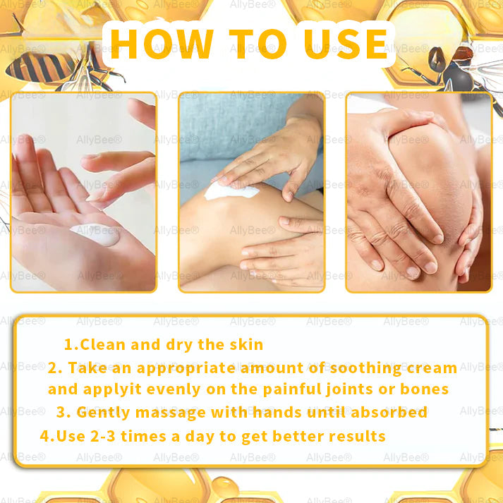 AllyBee™ Botulinum Toxin & Bee Venom Pain-Relief Bone Healing Cream