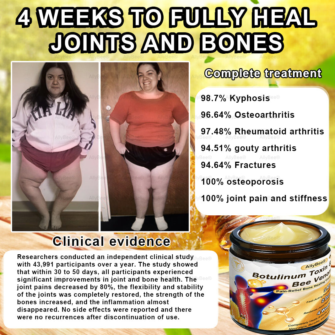 AllyBee™ Botulinum Toxin & Bee Venom Pain-Relief Bone Healing Cream